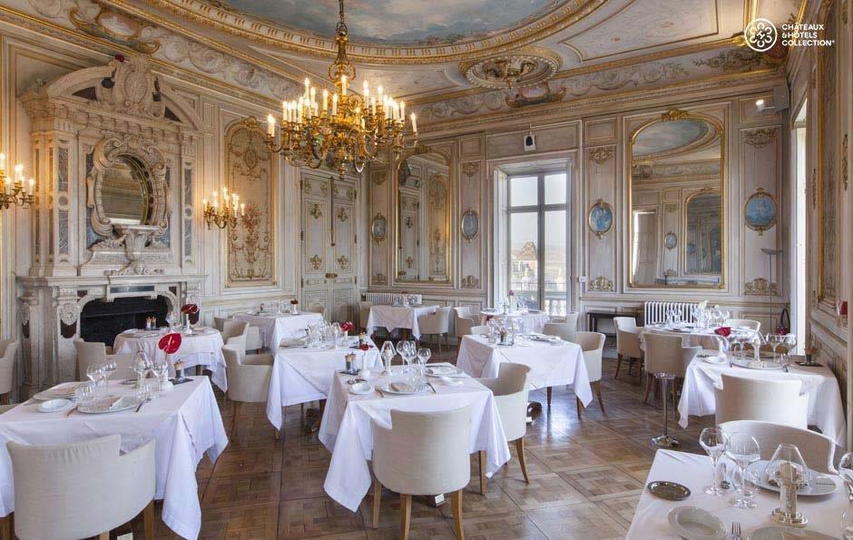 Chateau & Spa De La Cueillette Meursault Restoran fotoğraf